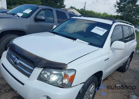 2007 Toyota Highlander Hybrid V6 from USA, damaged, VIN JTEDW21AX70019079